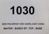 1030 Water Borne Catalyzed Epoxy Topcoat