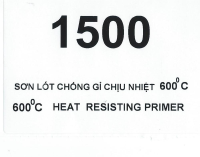 1500 Heat Resisting Primer Paint 600°C